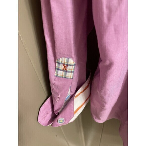 Robert Graham X Button Down Shirt Pink Men’s Size XL - Picture 6 of 9